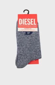 Мужские синие носки CALZINO Синий 39-42 Diesel A17882 0NKCB