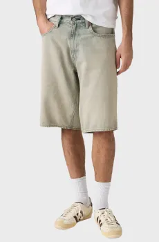 Мужские бежевые джинсовые шорты 478 Baggy Бежевый 30 Levi’s® 001JM;0013