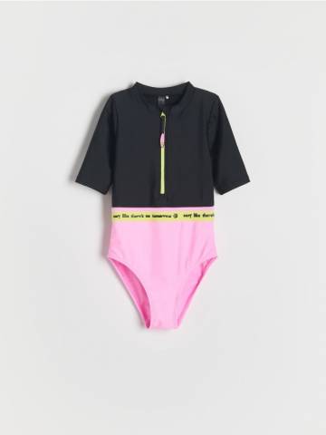 Reserved - Суцільний купальник - рожевий - 705EB-30X