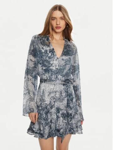 Guess Сукня-сорочка W5RK35 WDW82 Голубий Classic Fit Guess Сукня-сорочка W5RK35 WDW82 Голубий Classic Fit
