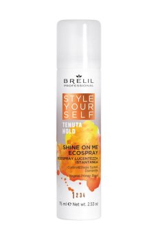 Эко-спрей для волос Brelil Style Yourself Hold Shine On Me Ecospray Мгновенный блеск, 75 мл