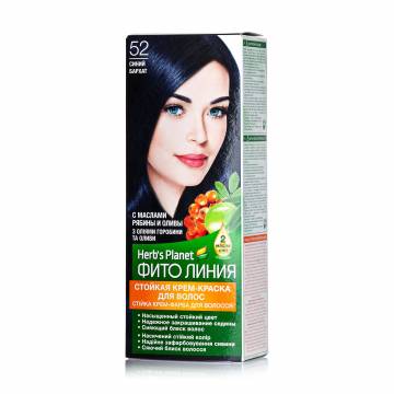 Краска для волос Фито линия Herbs Planet, 52 Синий бархат, 130 мл Краска для волос Фито линия Herbs Planet, 52 Синий бархат, 130 мл