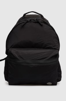 Черный рюкзак с логотипом
