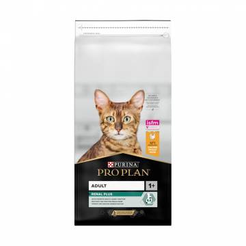 Сухой корм для взрослых кошек Pro Plan Adult 1+ Renal Plus с курицей, 14 кг Сухой корм для взрослых кошек Pro Plan Adult 1+ Renal Plus с курицей, 14 кг