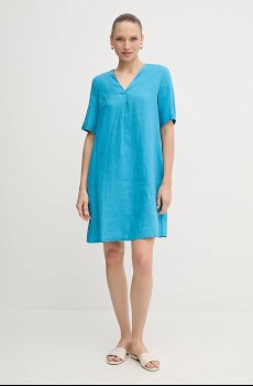 Льняное платье United Colors of Benetton