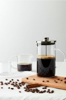 Заварака для чаю типу French Press - clear