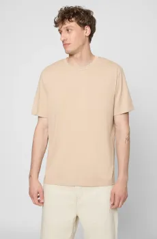 Мужская бежевая футболка Бежевый S PRPY PMTSHGOK0014