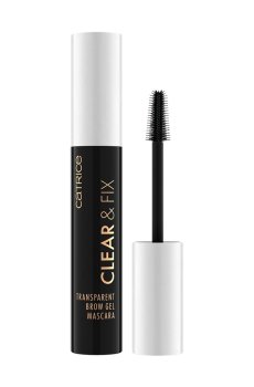 Уценка! Прозрачная гелевая тушь для бровей Catrice Clear & Fix Brow Gel Mascara Transparent, 5 мл