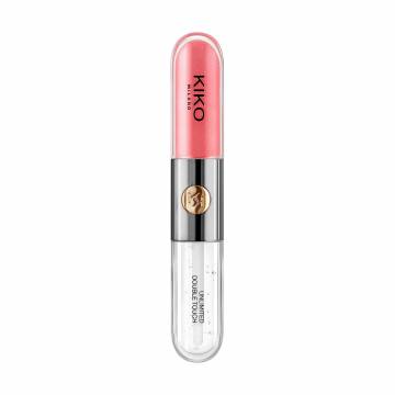 Жидкая помада для губ Kiko Milano Unlimited Double Touch 112 Satin Peach Rose, 6 мл Жидкая помада для губ Kiko Milano Unlimited Double Touch 112 Satin Peach Rose, 6 мл