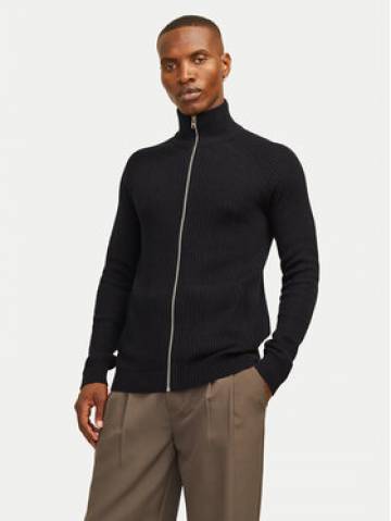 Jack&Jones Кардиган Pannel 12258474 Чорний Regular Fit Jack&Jones Кардиган Pannel 12258474 Чорний Regular Fit