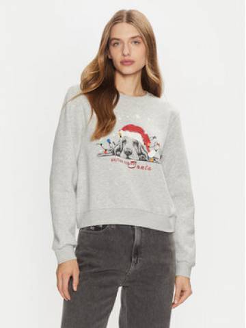 ONLY Світшот Yda Xmas 15270956 Сірий Regular Fit ONLY Світшот Yda Xmas 15270956 Сірий Regular Fit