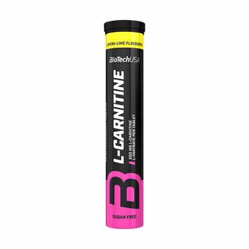 L-Карнитин BioTech USA Effervescent L-Carnitine Черника-малина, 500 мг, 20 таблеток L-Карнитин BioTech USA Effervescent L-Carnitine Черника-малина, 500 мг, 20 таблеток