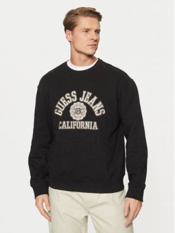 Guess Jeans Світшот M5RQ40 KCPR1 Чорний Regular Fit Guess Jeans Світшот M5RQ40 KCPR1 Чорний Regular Fit