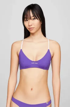 Женский фиолетовый лиф от купальника Фиолетовый L Tommy Hilfiger UW0UW05354