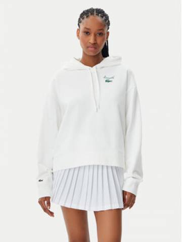 Lacoste Світшот SF2649 Білий Relaxed Fit Lacoste Світшот SF2649 Білий Relaxed Fit