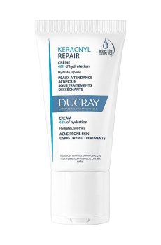 Восстанавливающий крем для лица Ducray Keracnyl Repair Cream, 50 мл