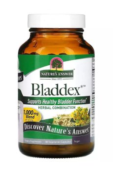 Поддержка мочевого пузыря Natures Answer Bladdex, 1000 мг, 90 вегетарианских капсул