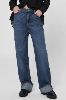 Женские темно-синие джинсы Синий 25 HUGO 50542144;430