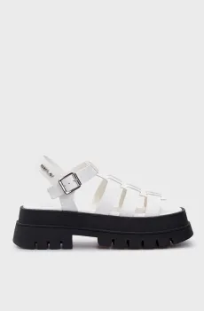 Женские белые сандалии VALENCIA Белый 40 Replay GWP6E .000.C0001S