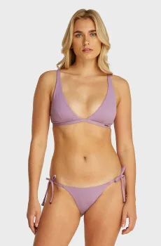 Женский сиреневый лиф от купальника FIXED TRIANGLE-RP Сиреневый S Calvin Klein KW0KW02844