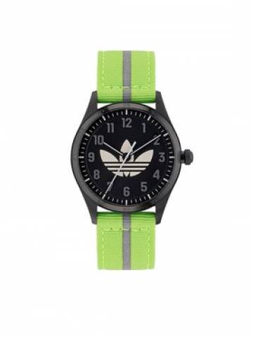 adidas Originals Годинник Code Four Watch AOSY23040 Чорний adidas Originals Годинник Code Four Watch AOSY23040 Чорний