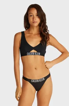 Женский черный лиф от купальника Черный L Calvin Klein KW0KW02745