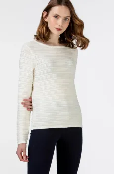 Женский белый свитер Белый 42 Lacoste AF010404B
