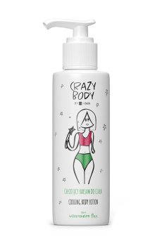 Уценка! Охлаждающий лосьон для тела HiSkin Crazy Body Cooling Body Lotion Watermelon Fizz, 300 мл