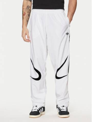 adidas Спортивні штани adicolor Teamgeist JP1119 Білий Regular Fit adidas Спортивні штани adicolor Teamgeist JP1119 Білий Regular Fit