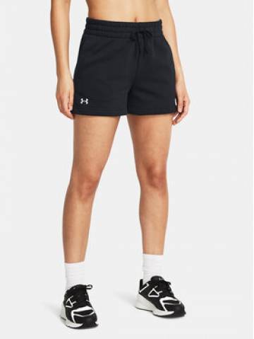 Under Armour Спортивні шорти Rival Fleece Short 1382723-001 Чорний Loose Fit Under Armour Спортивні шорти Rival Fleece Short 1382723-001 Чорний Loose Fit