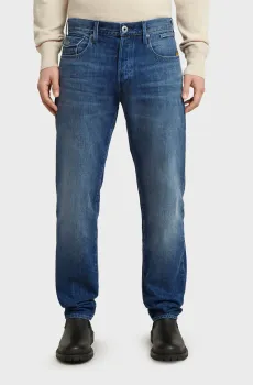 Мужские синие джинсы Morry FWD Regular Tapered Синий 34-34 G-Star RAW D26141,D788