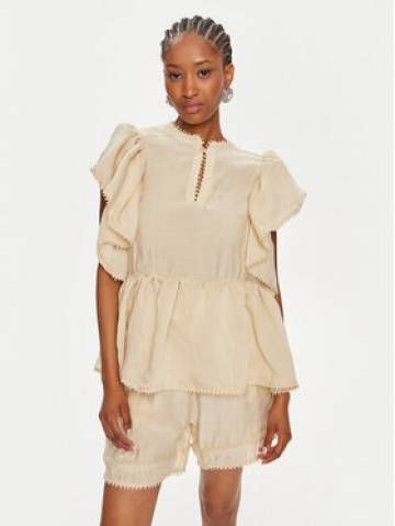 Munthe Блузка Ufolia 242101624232 Бежевий Loose Fit Munthe Блузка Ufolia 242101624232 Бежевий Loose Fit