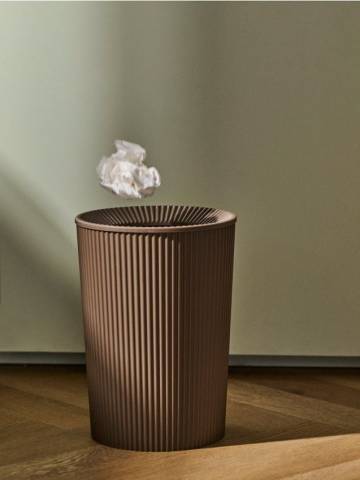 Відро для сміття - коричневий