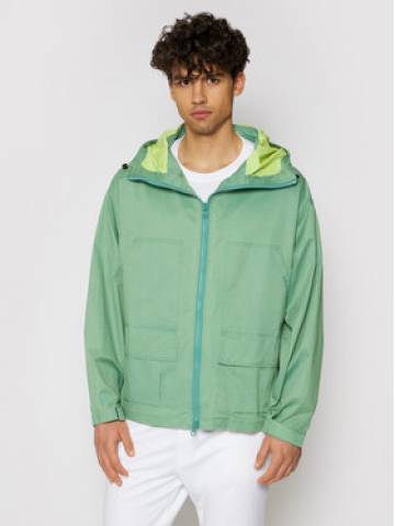 Converse Демісезонна куртка Double Pocket 10021097-A03 Зелений Regular Fit Converse Демісезонна куртка Double Pocket 10021097-A03 Зелений Regular Fit