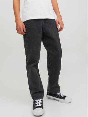 Jack&Jones Junior Джинси 12217782 Чорний Relaxed Fit Jack&Jones Junior Джинси 12217782 Чорний Relaxed Fit