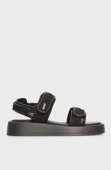 Женские черные сандалии Черный 37 DKNY K1514238
