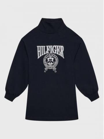 Tommy Hilfiger Повсякденна сукня Varsity KG0KG07012 M Cиній Regular Fit Tommy Hilfiger Повсякденна сукня Varsity KG0KG07012 M Cиній Regular Fit