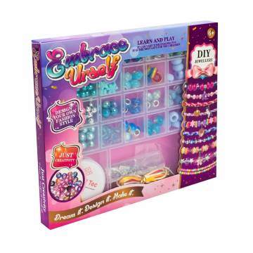Набір для створення прикрас Країна Іграшок Embrace urself синій (N066C/D/2) Набір для створення прикрас Країна Іграшок Embrace urself синій (N066C/D/2)