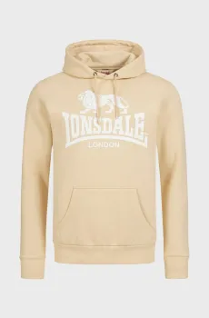 Мужское бежевое худи SHERBORNE Бежевый XL Lonsdale 114093