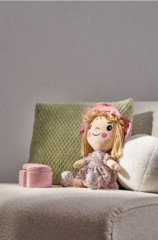 Плюшева лялька - пильно-рожевий
