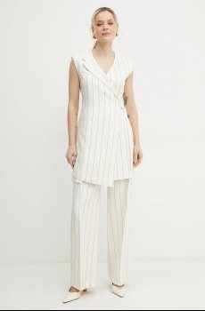 Льняное платье BOSS