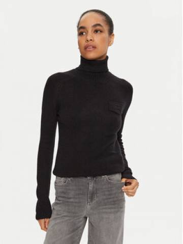 Liu Jo Гольф WF4363 MA49P Чорний Regular Fit Liu Jo Гольф WF4363 MA49P Чорний Regular Fit