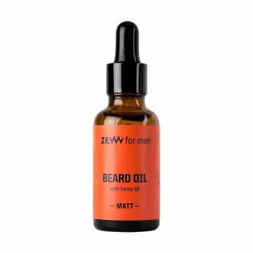 Мужское масло для бороды ZEW For Men Beard Oil Matt, 30 мл Мужское масло для бороды ZEW For Men Beard Oil Matt, 30 мл