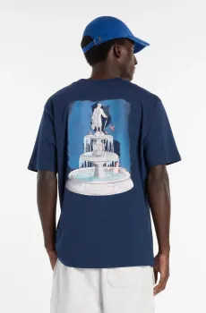 Мужская синяя футболка Fountain Синий XL New Balance MT61J9ICNNY