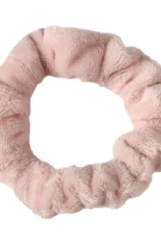 Резинка для волос Miso мини, плюш, нежная пудра, 1 шт (G20H340-5)