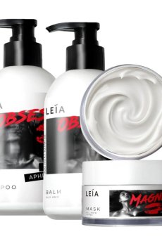 Набор LEIA Set 4 для жирных волос (шампунь, 300 мл + кондиционер, 300 мл + маска, 200 мл)