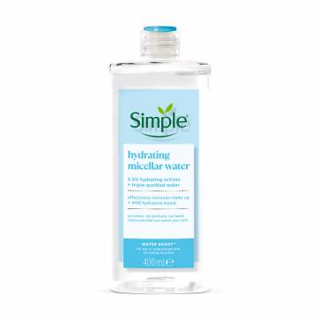 Мицеллярная вода Simple Water Boost Micellar Cleansing Water, 400 мл Мицеллярная вода Simple Water Boost Micellar Cleansing Water, 400 мл