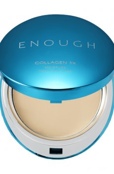 Пудра для лица Enough Collagen 3X Moisture Two Way Cake Foundation SPF 28 со сменным блоком, 13N, 2*13 г