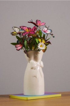 Букет декоративних квітів - різнобарвний