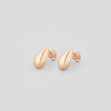 Золотые серьги Minimal с340-ч Золотые серьги Minimal с340-ч
